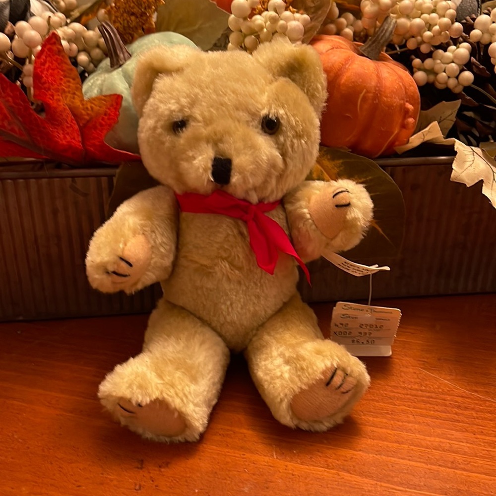Vintage 8” Movable Bear From Stone & Thomas